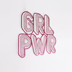 GRL PWR Inspirational Phrase - ShapeMixer