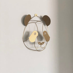 Panda Head to hang on the wall | Wall Decor ShapeMixer 