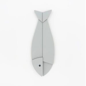 סמלי ברכה לתלייה על הקיר - דגם דג - ShapeMixer