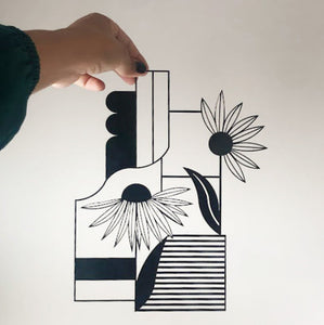 Flowers | Wall Art ShapeMixer 